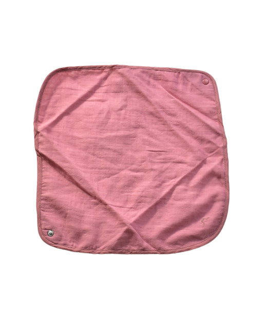 A Pink Bibs from Chateau de Sable in size O/S for neutral. (Front View)