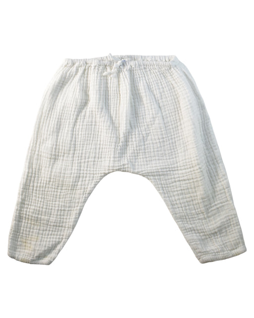 A White Jeggings from Bout'Chou in size 6-12M for neutral. (Front View)
