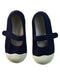 A Navy Sandals from Jacadi in size 18-24M for neutral. (Back View)