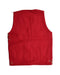 A Red Vests from Retykle in size 3T for boy. (Back View)