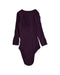 A Burgundy Bodysuits from Jamie Kay in size 6-12M for girl. (Back View)