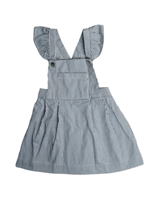 A White Overall Dresses from Jacadi in size 18-24M for girl. (Front View)