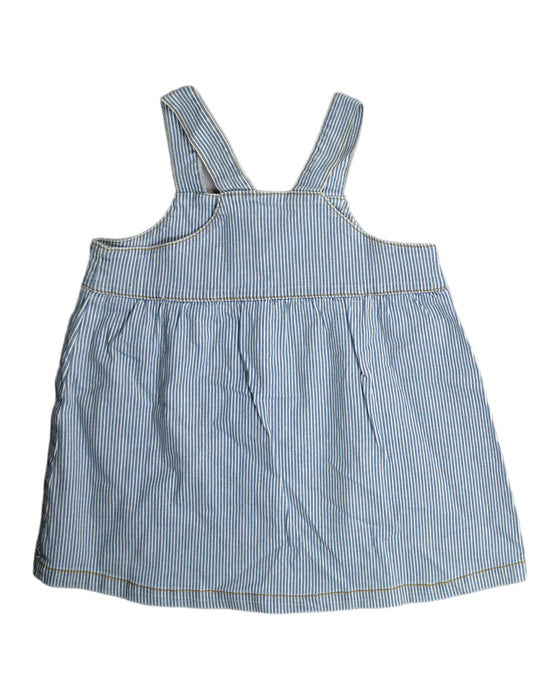 A Blue Overall Dresses from Knot in size 18-24M for girl. (Back View)