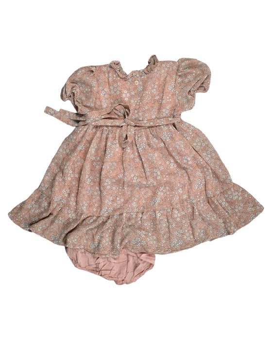 A Beige Dress Sets from Noralee in size 2T for girl. (Back View)