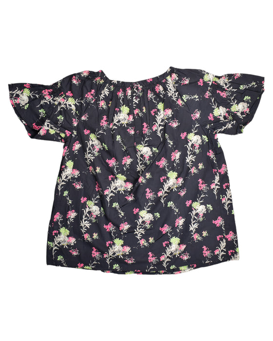 A Black Short Sleeve Tops from Bonpoint in size 12Y for girl. (Back View)