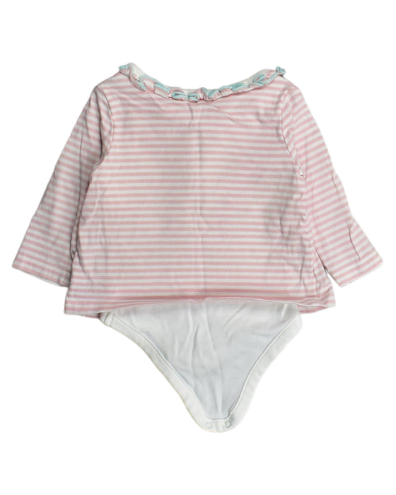 A Pink Bodysuits from Joules in size 0-3M for girl. (Back View)