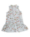 A White Sleeveless Dresses from Elly in size 3T for girl. (Back View)