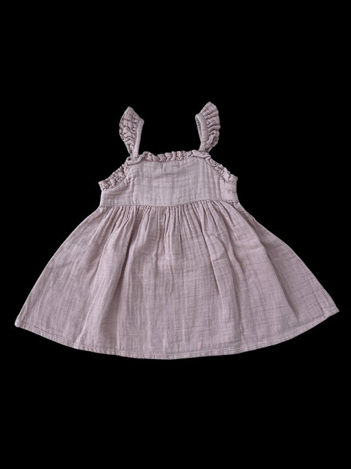 A Pink Sleeveless Dresses from Jamie Kay in size 12-18M for girl. (Front View)