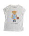 A White Shirts from Polo Ralph Lauren in size 5T for girl. (Front View)
