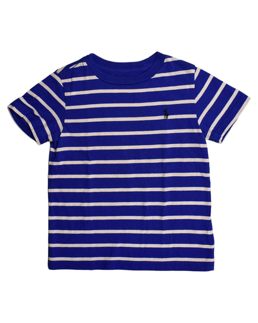 A Blue Short Sleeve Tops from Polo Ralph Lauren in size 2T for boy. (Front View)