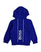 A Blue Lightweight Jackets from Boss in size 2T for boy. (Back View)