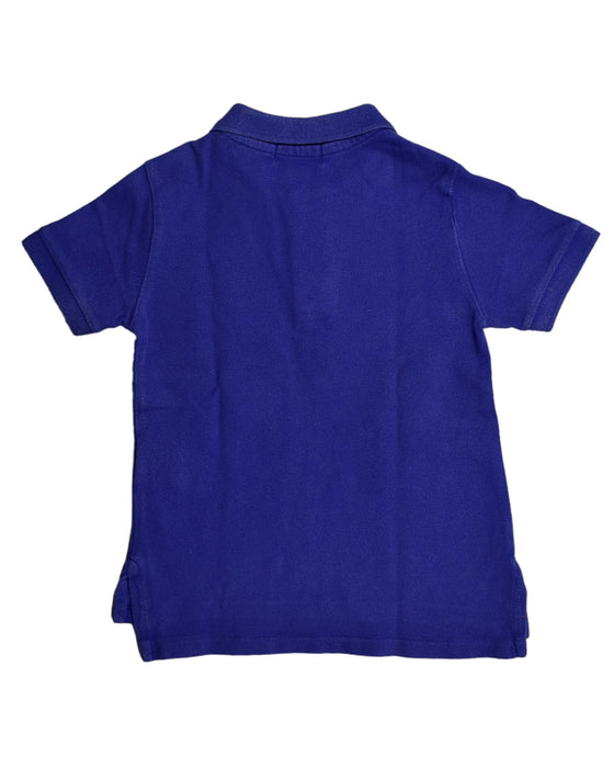 A Blue Short Sleeve Polos from Polo Ralph Lauren in size 2T for boy. (Back View)