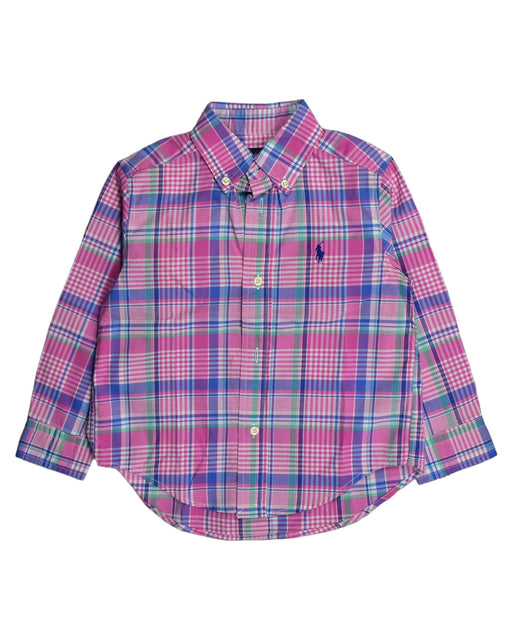 A Pink Shirts from Ralph Lauren in size 2T for boy. (Front View)