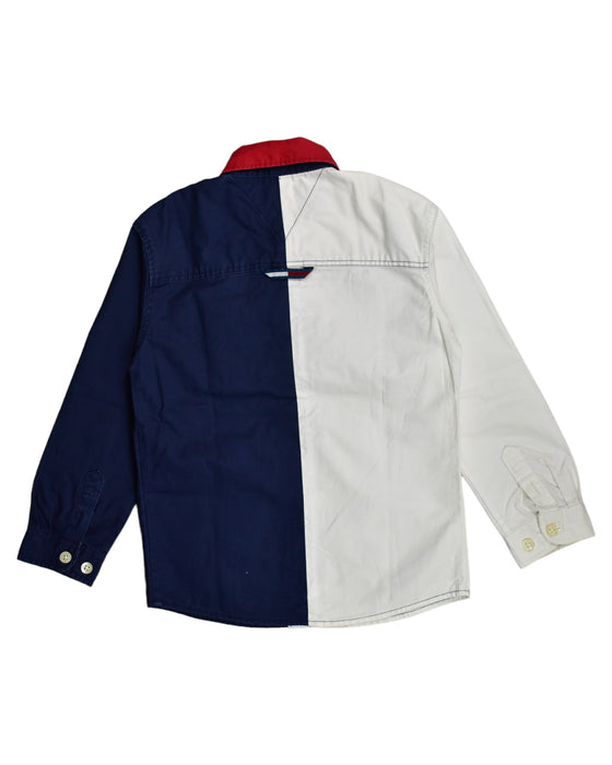 A White Shirts from Tommy Hilfiger in size 4T for boy. (Back View)