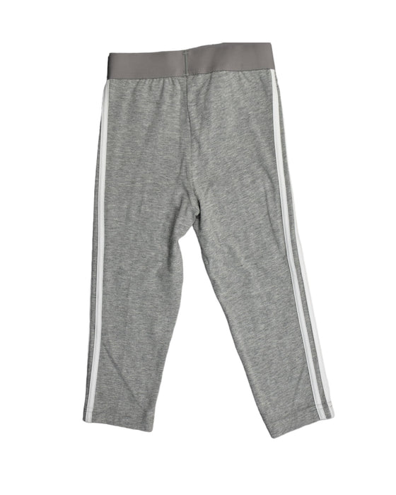 A Grey Sweatpants from Adidas in size 3T for boy. (Back View)