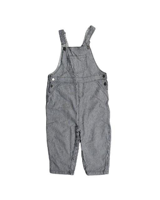 A Black Long Overalls from Seed in size 18-24M for boy. (Front View)