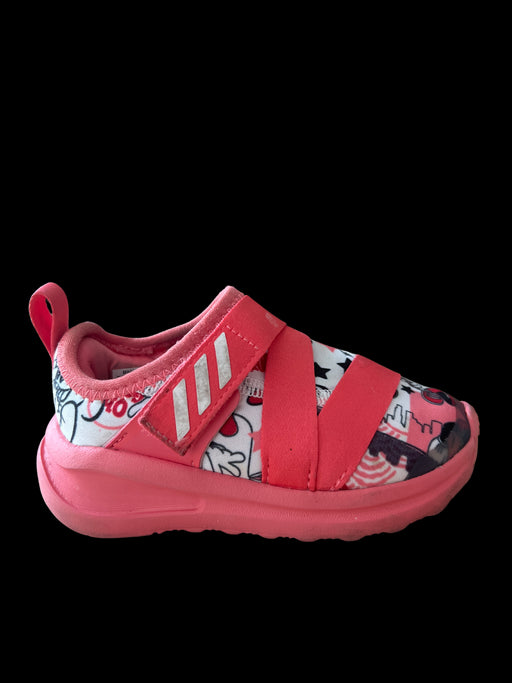 A Pink Sneakers from Adidas in size 18-24M for girl. (Front View)