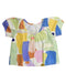 A Multicolour Short Sleeve Tops from Our Mini Nature in size 2T for girl. (Back View)