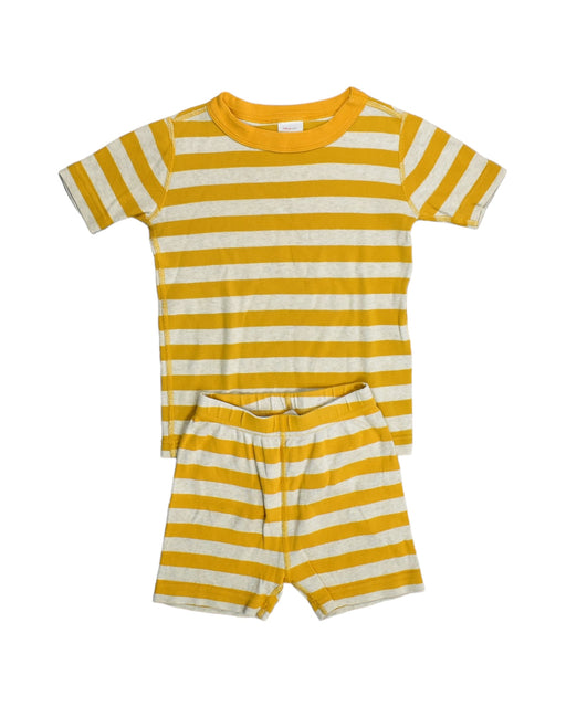 A Yellow Shorts Sets from Hanna Andersson in size 5T for boy. (Front View)