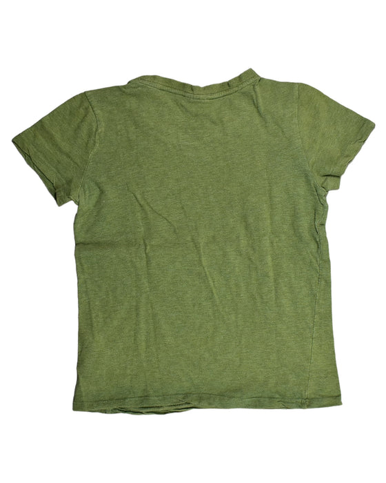 A Green T Shirts from Seed in size 8Y for neutral. (Back View)