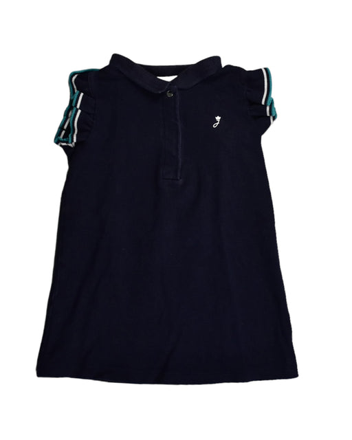A Black Sleeveless Polos from Jacadi in size 3T for girl. (Front View)