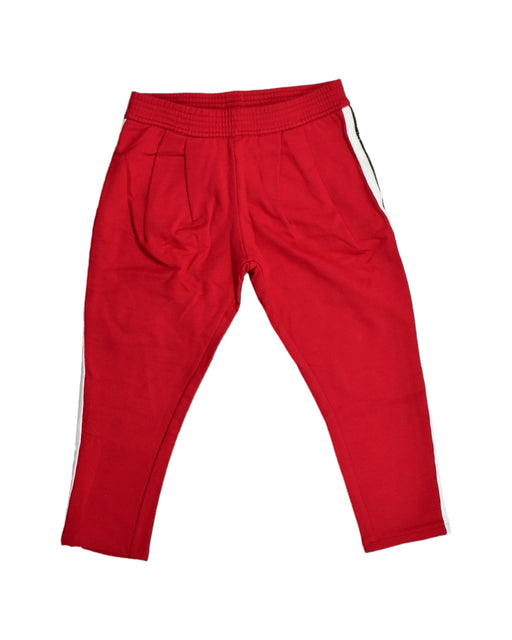 A Red Sweatpants from Chicco in size 4T for neutral. (Front View)