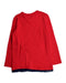 A Red Long Sleeve Tops from Chicco in size 7Y for girl. (Back View)