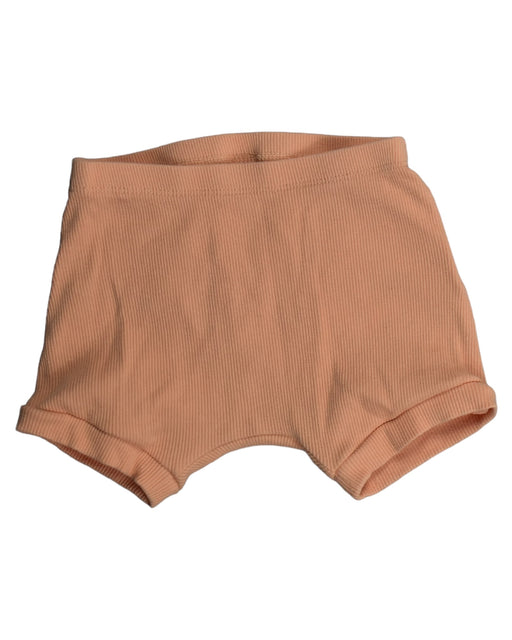A Orange Shorts from Seed in size 6-12M for girl. (Front View)
