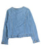 A Blue Lightweight Jackets from Chicco in size 7Y for girl. (Back View)
