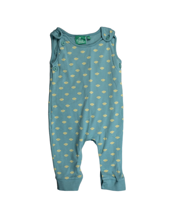 A Blue Jumpsuits from Little Green Radicals in size 6-12M for boy. (Front View)