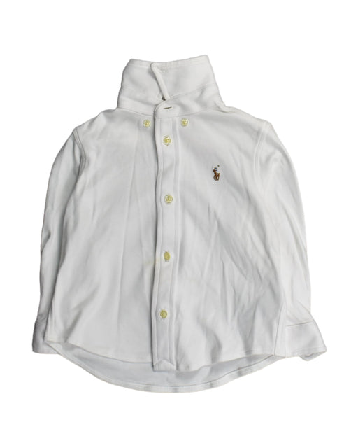 A White Shirts from Ralph Lauren in size 18-24M for boy. (Front View)