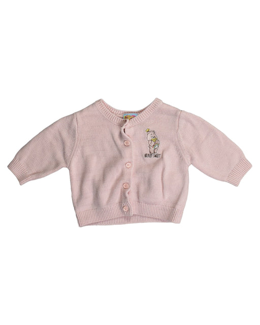 A Pink Cardigans from Care Bears in size 6-12M for girl. (Front View)
