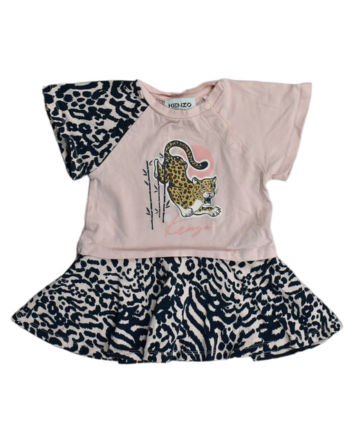 A Black Short Sleeve Dresses from Kenzo in size 12-18M for girl. (Front View)