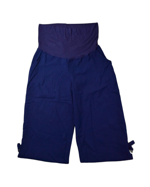 A Blue Casual Pants from Mayarya in size M for girl. (Front View)