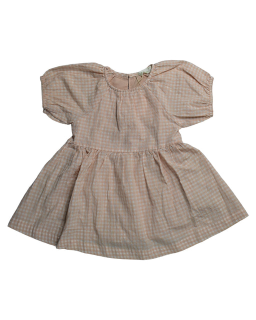 A Pink Short Sleeve Dresses from KLARRA in size 18-24M for girl. (Front View)