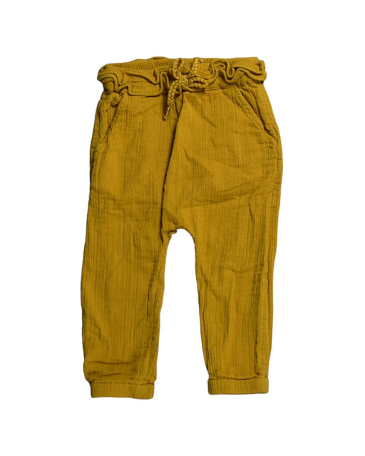 A Yellow Casual Pants from Vertbaudet in size 12-18M for girl. (Front View)