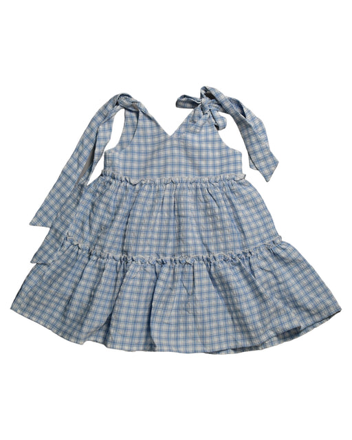 A Blue Sleeveless Dresses from Love Bonito in size 12-18M for girl. (Front View)