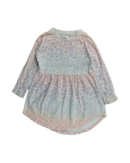 A Multicolour Long Sleeve Dresses from Hux in size 3T for girl. (Front View)