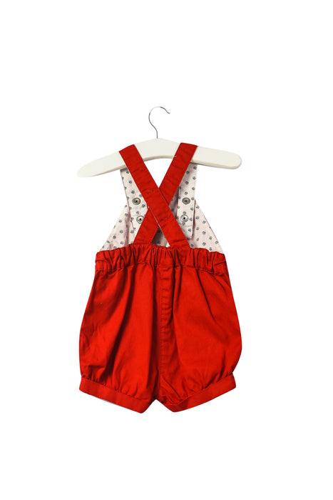 10043553 Petit Bateau Baby~Overall Shorts 3M at Retykle