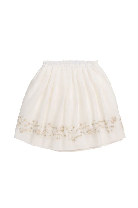 White Bonpoint Short Skirt 8Y - 10Y at Retykle Singapore