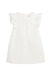 White Bonpoint Short Sleeve Dress 10Y at Retykle Singapore
