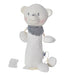 A White Soft Toys from Petit Bateau in size O/S for neutral. (Front View)