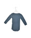 A Blue Long Sleeve Bodysuits from Petit Bateau in size 6-12M for neutral. (Back View)