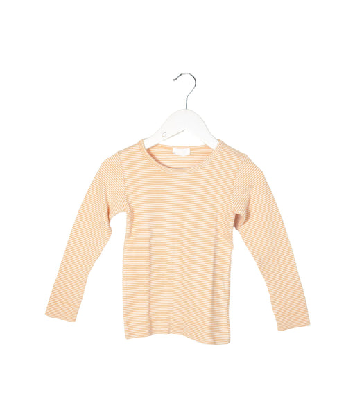 A Orange Long Sleeve Tops from Jamie Kay in size 4T for neutral. (Front View)