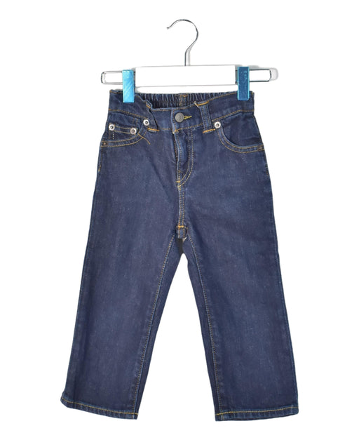 A Navy Jeans from Polo Ralph Lauren in size 18-24M for neutral. (Front View)
