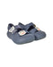 A Navy Sandals from Paul Frank in size Newborn for neutral. (Back View)