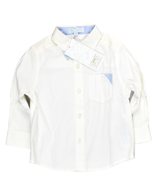 A White Shirts from Nicholas & Bears in size 2T for boy. (Front View)