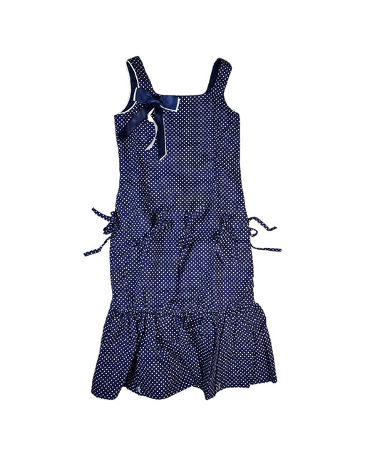 A Blue Sleeveless Dresses from Nicholas & Bears in size 10Y for girl. (Front View)