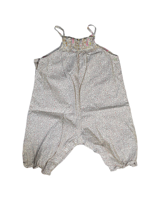 A White Rompers from Bonpoint in size 3-6M for girl. (Front View)