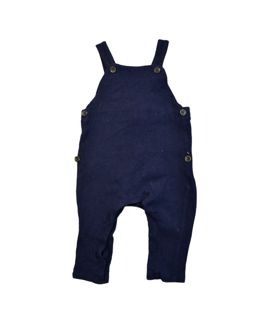A Navy Long Overalls from Bébé by Minihaha in size 12-18M for boy. (Front View)